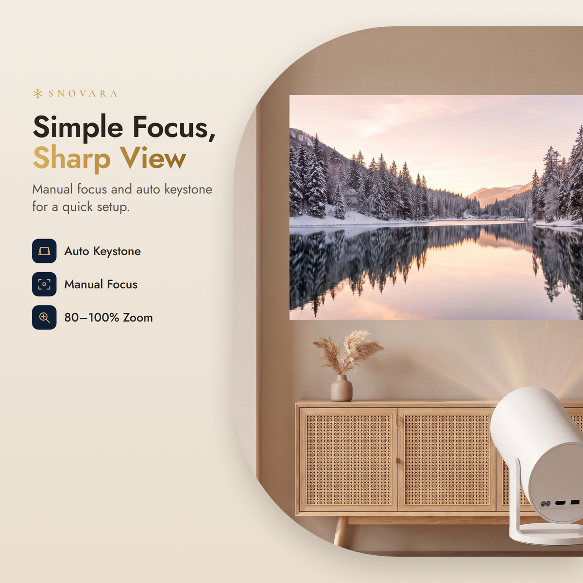 SNOVARA™ Christmas Projector