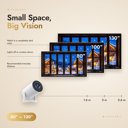 SNOVARA™ Christmas Projector