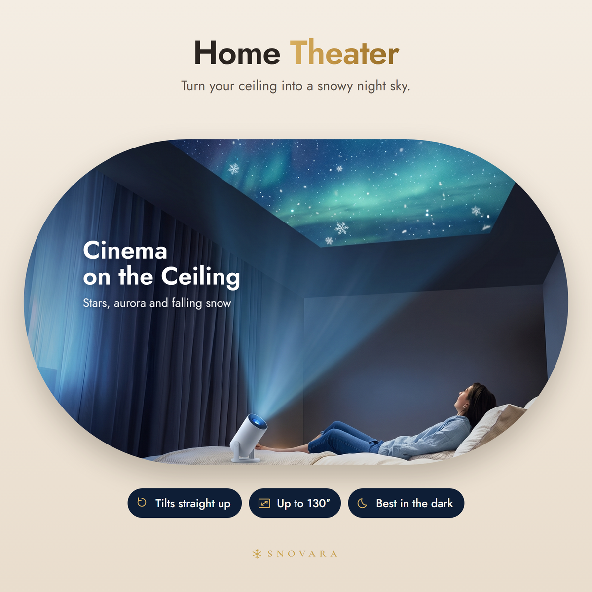 SNOVARA™ Christmas Projector