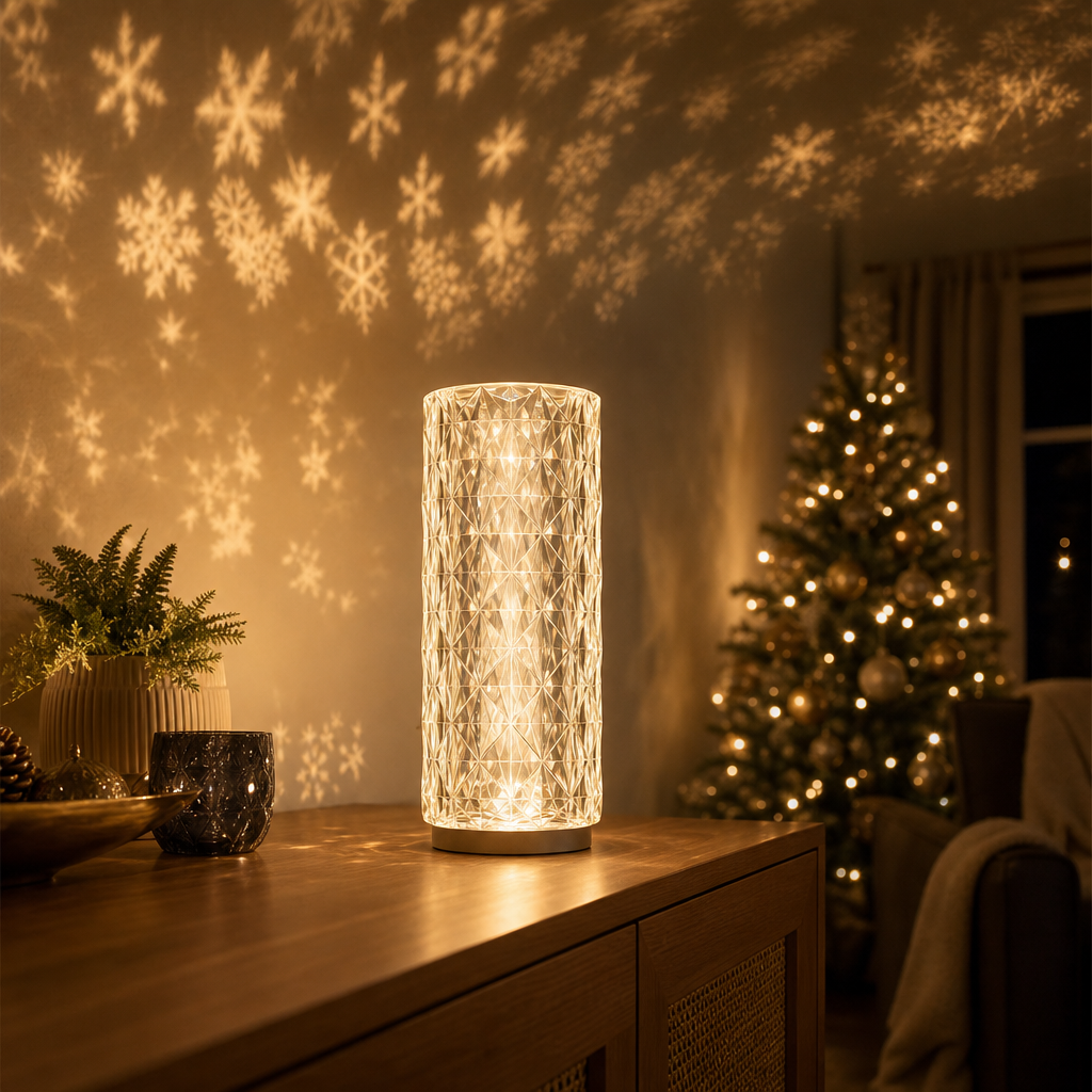 SNOVARA™ Diamond Crystal Snow Lamp