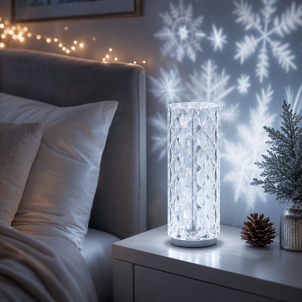 SNOVARA™ Diamond Crystal Snow Lamp