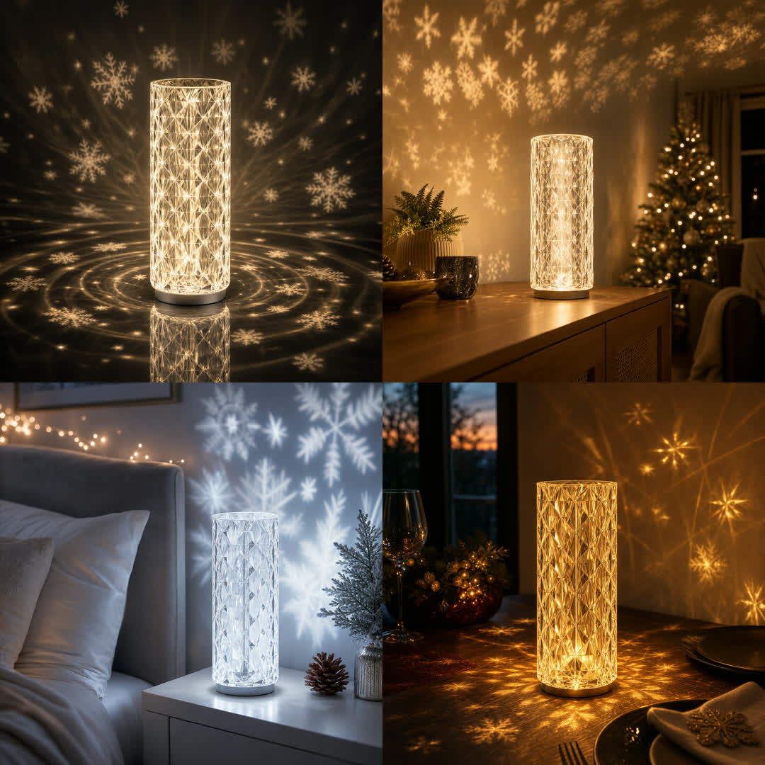 SNOVARA™ Diamond Crystal Snow Lamp