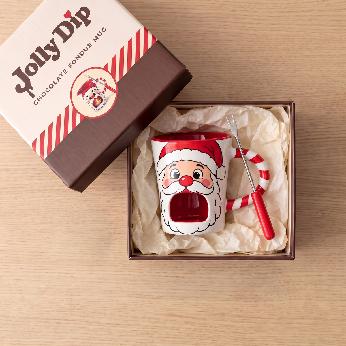 Jolly Dip™ Chocolate Fondue Mug