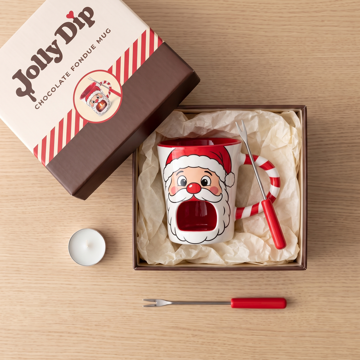 Jolly Dip™ Chocolate Fondue Mug